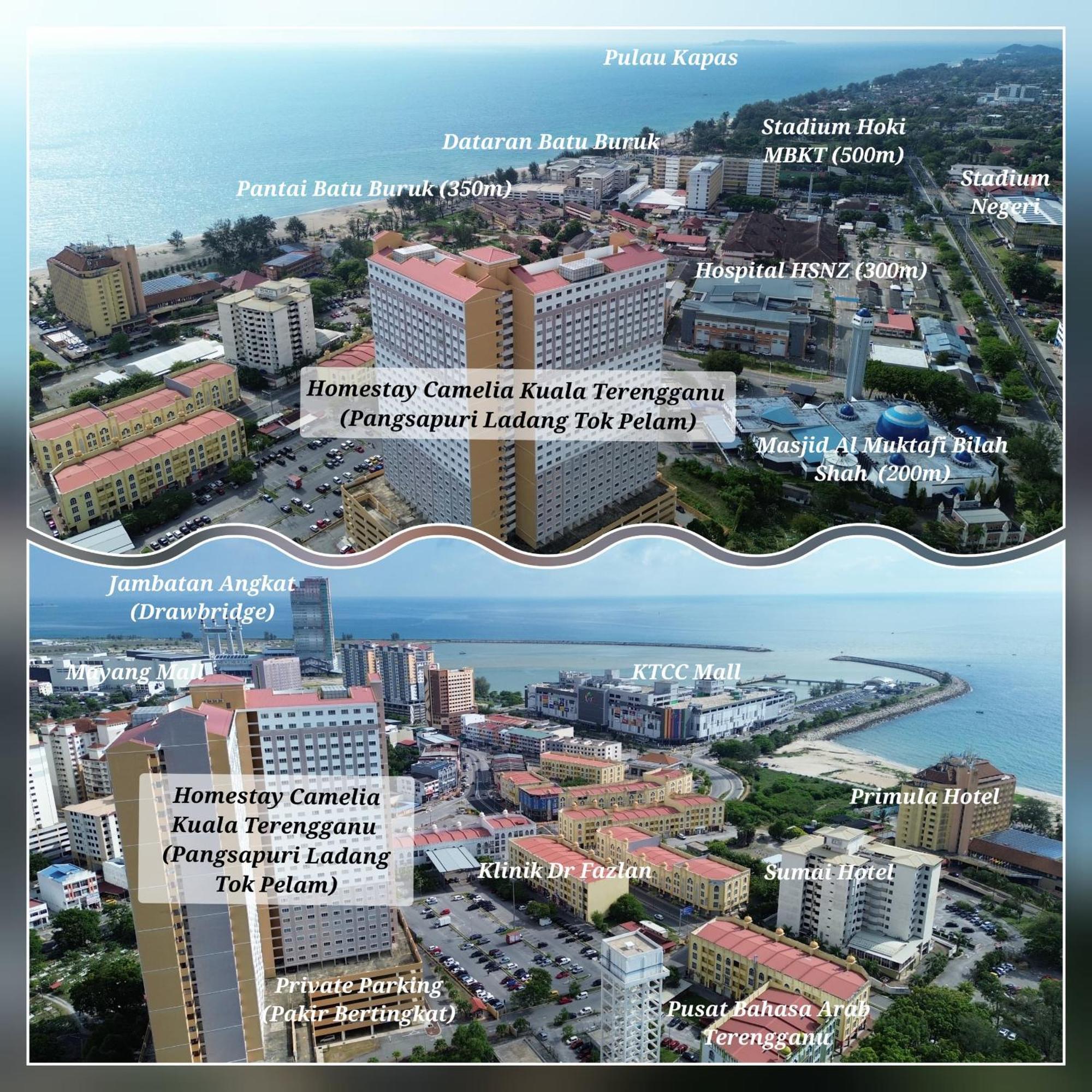 Anggerik Camelia Homestay Apartment Ladang Tok Pelam กัวลาตรังกานู ภายนอก รูปภาพ
